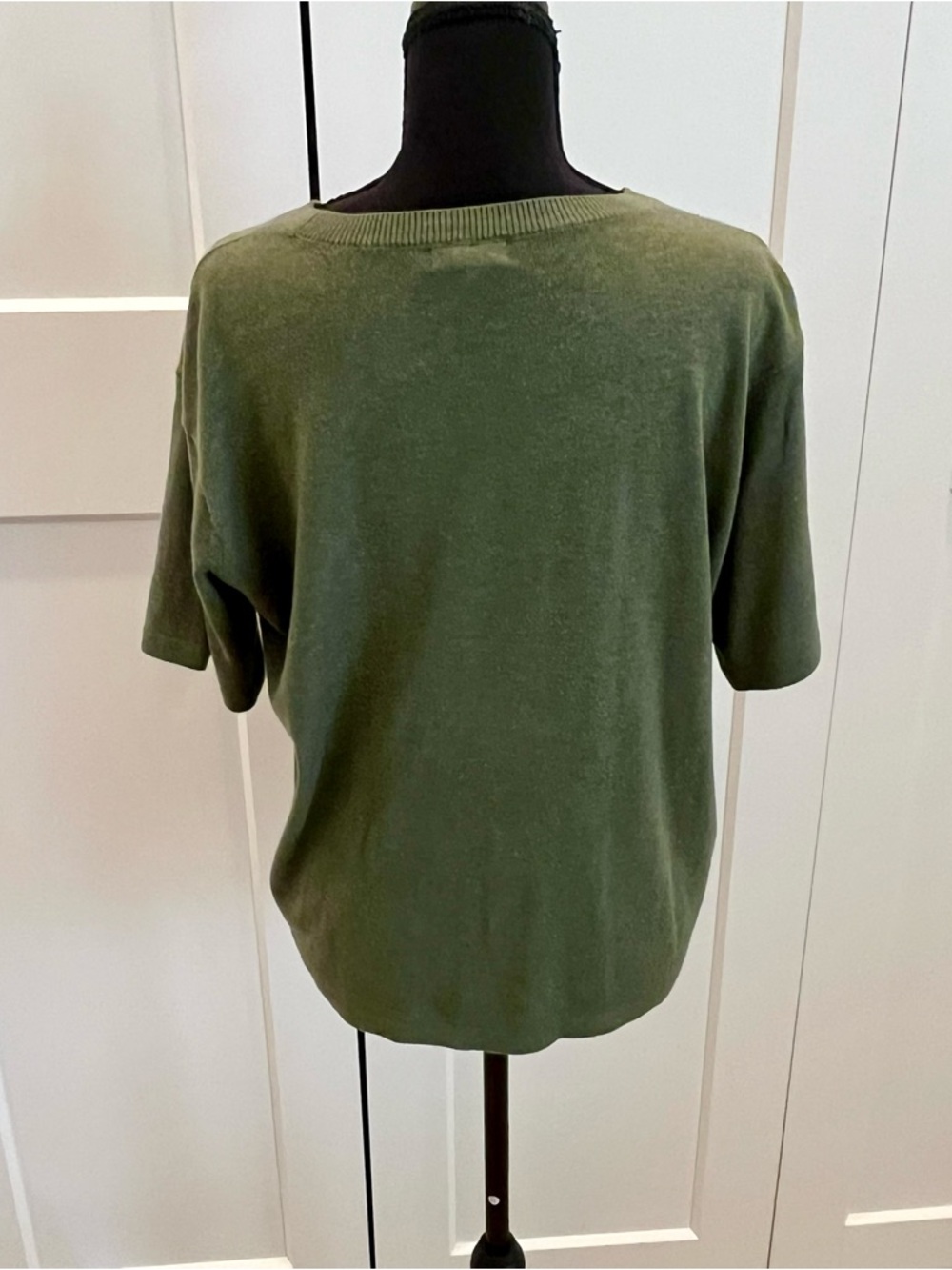 Halogen Olive Green Short Sleeve Pocket Tee - Picture 2 of 5